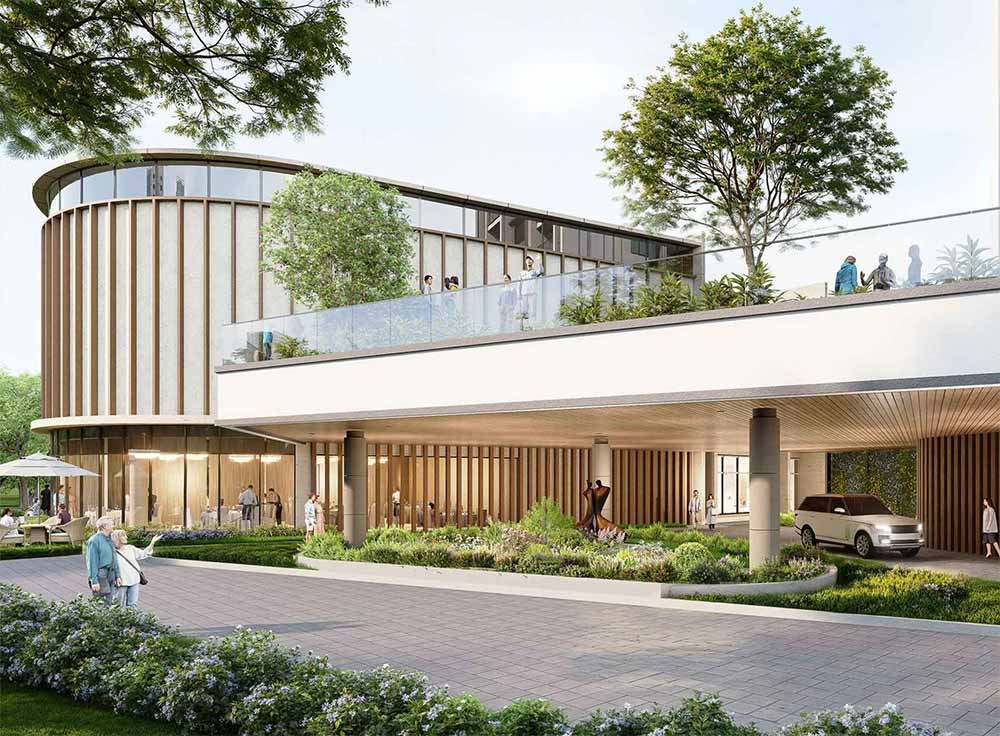 Embassy Sky Terraces location